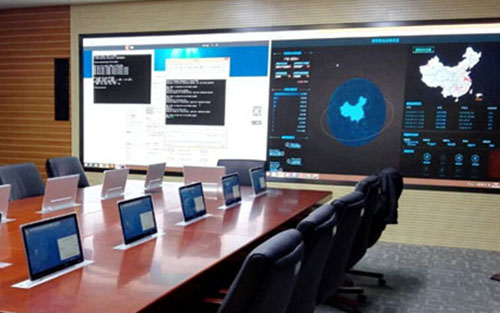 0.88mm拼接屏組建會議室大屏幕怎么樣？