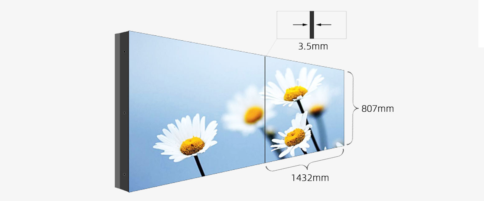 65寸液晶拼接屏尺寸，65寸液晶拼接屏價格是多少？