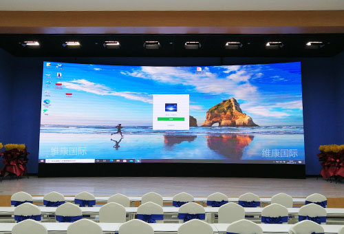會議室小間距l(xiāng)ed顯示屏解決方案，會議室小間距l(xiāng)ed顯示屏效果圖
